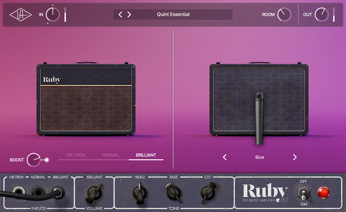 Universal Audio UAD Ruby '63 Top Boost Amp