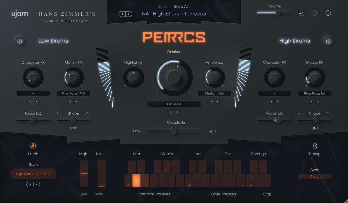 UJAM Hans Zimmer’s Drums & Percussion Bundle