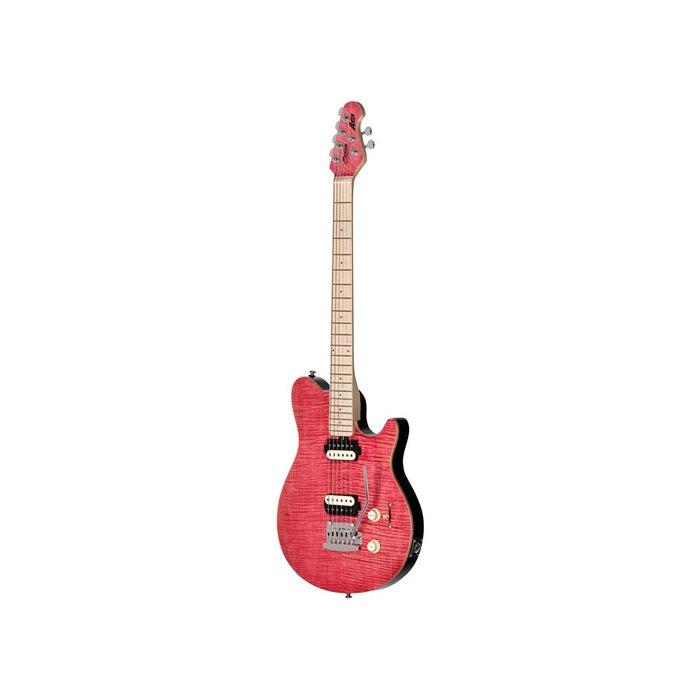 Sterling by Music Man Axis AX3 Flame Maple Stain Pink