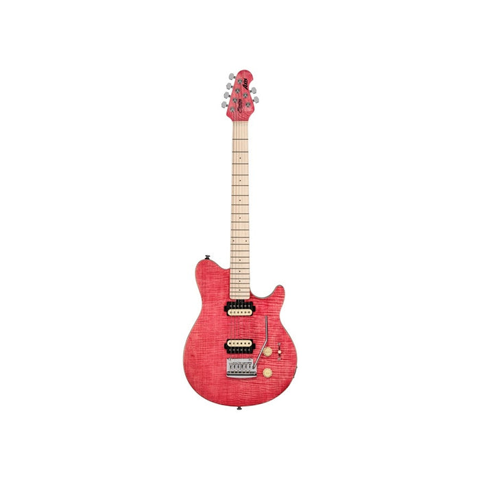 Sterling by Music Man Axis AX3 Flame Maple Stain Pink