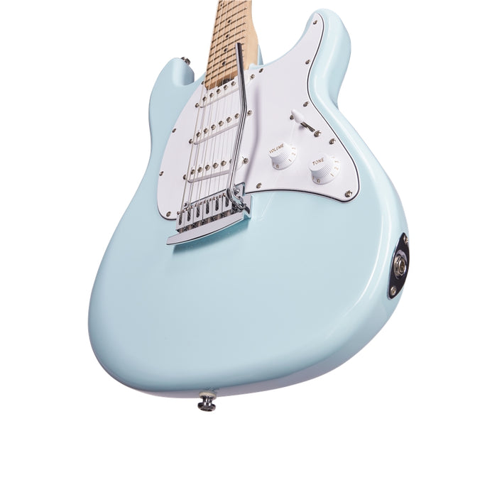 Sterling by Music Man Cutlass SSS Daphne Blue