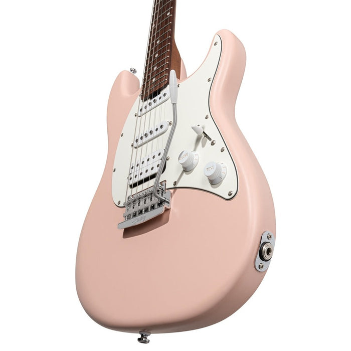 Sterling by Music Man Cutlass CT50HSS Pueblo Pink Satin