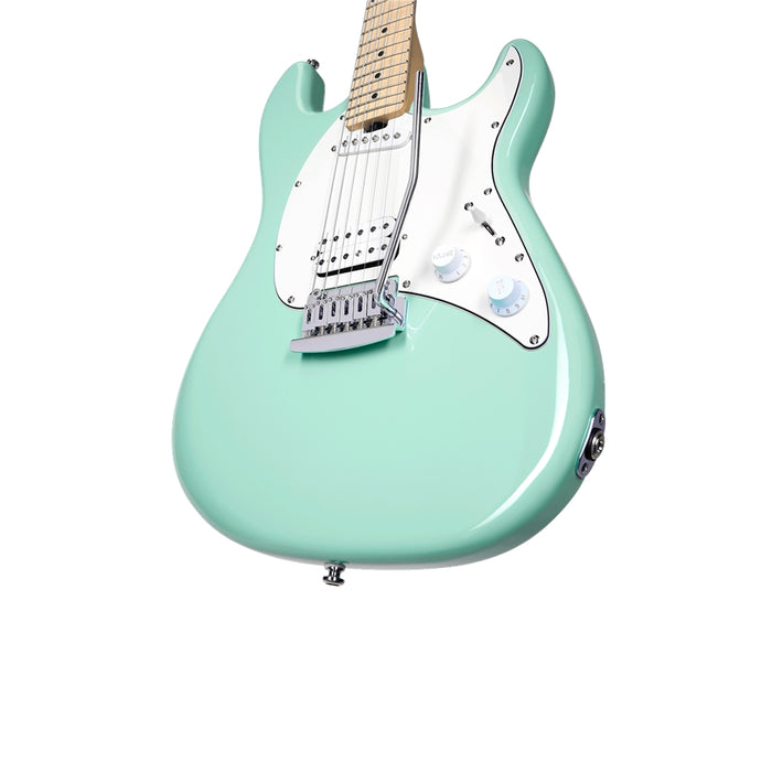 Sterling by Music Man Cutlass Short Scale HS Mint Green Tastiera Acero