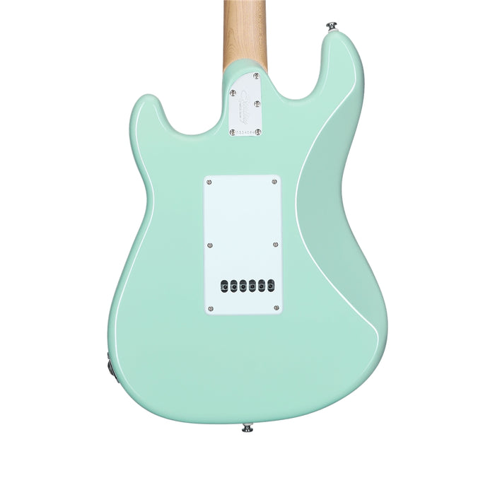 Sterling by Music Man Cutlass Short Scale HS Mint Green Tastiera Acero