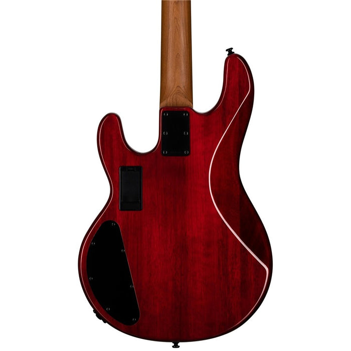 Sterling by Music Man RAY34HH Spalted Maple Blood Orange Burst