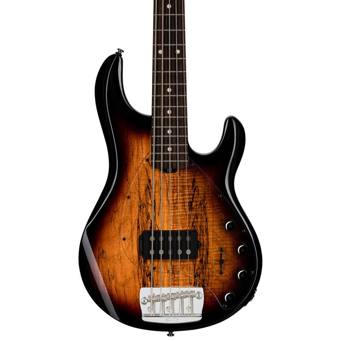 Sterling by Music Man RAY35 Spalted Maple 3 Tone Sunburst