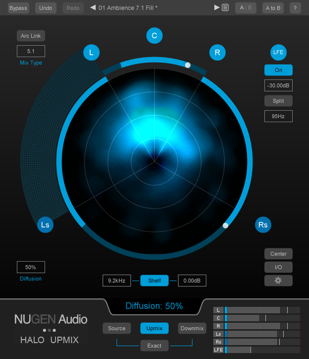 Nugen Audio NUGEN Halo Upmix + Stereoizer 3