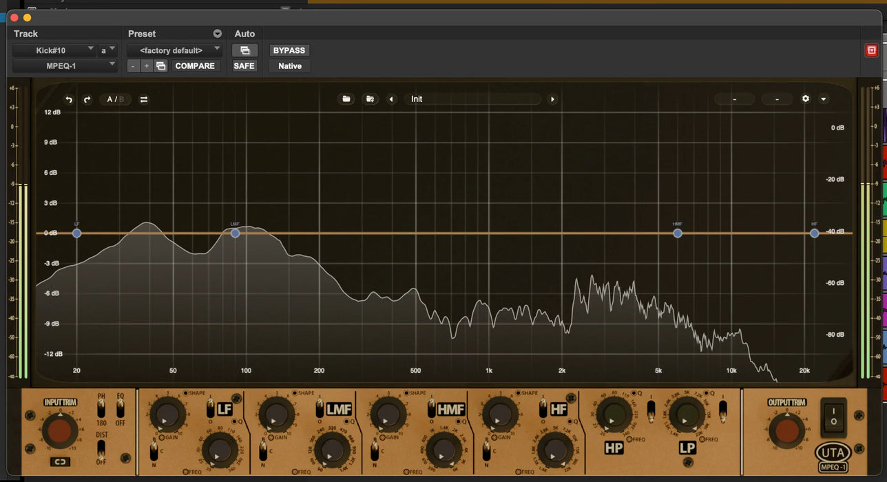Undertone Audio MPEQ-1 Super Parametric Saturation EQ