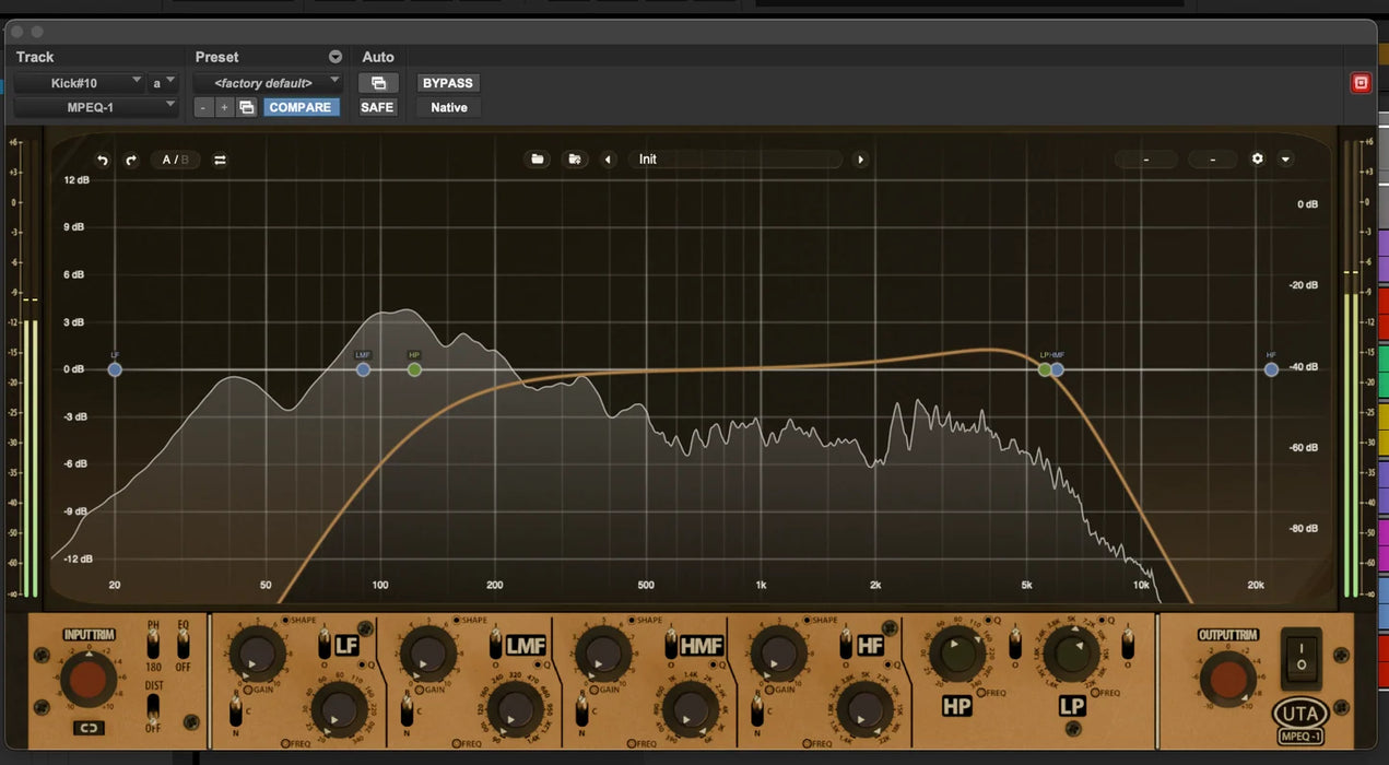 Undertone Audio MPEQ-1 Super Parametric Saturation EQ