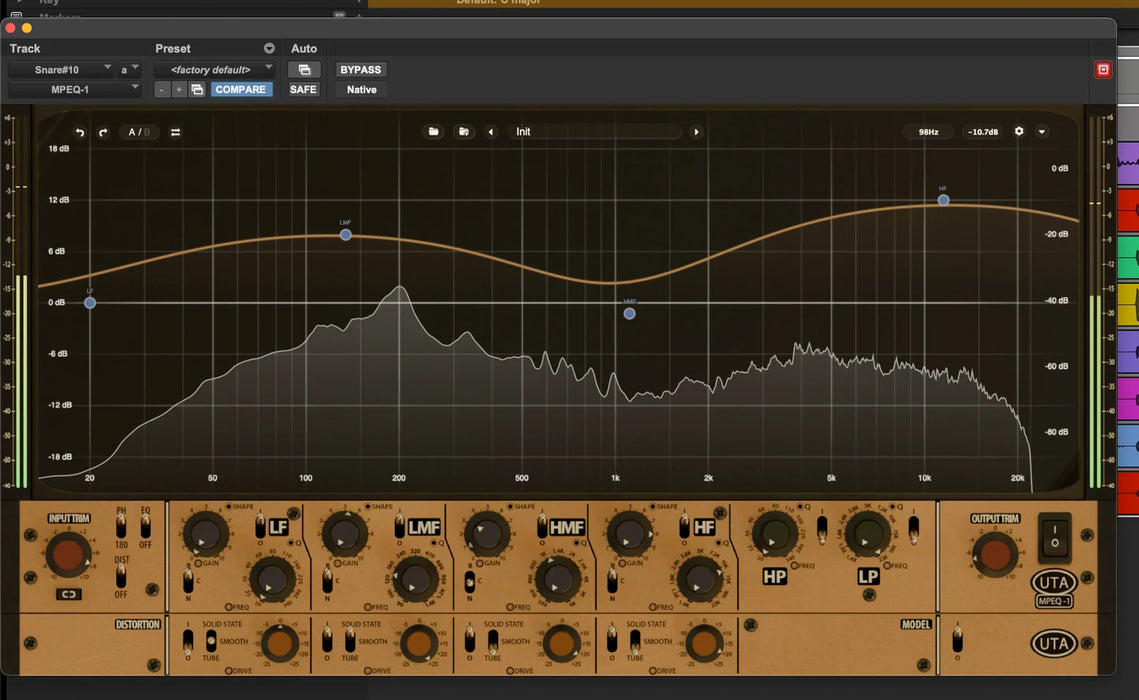 Undertone Audio MPEQ-1 Super Parametric Saturation EQ