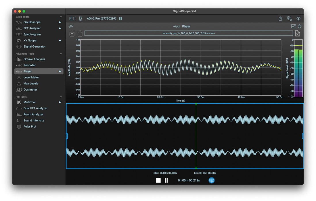 Faber Acoustical Advanced Tool Set License for SignalScope XM v12