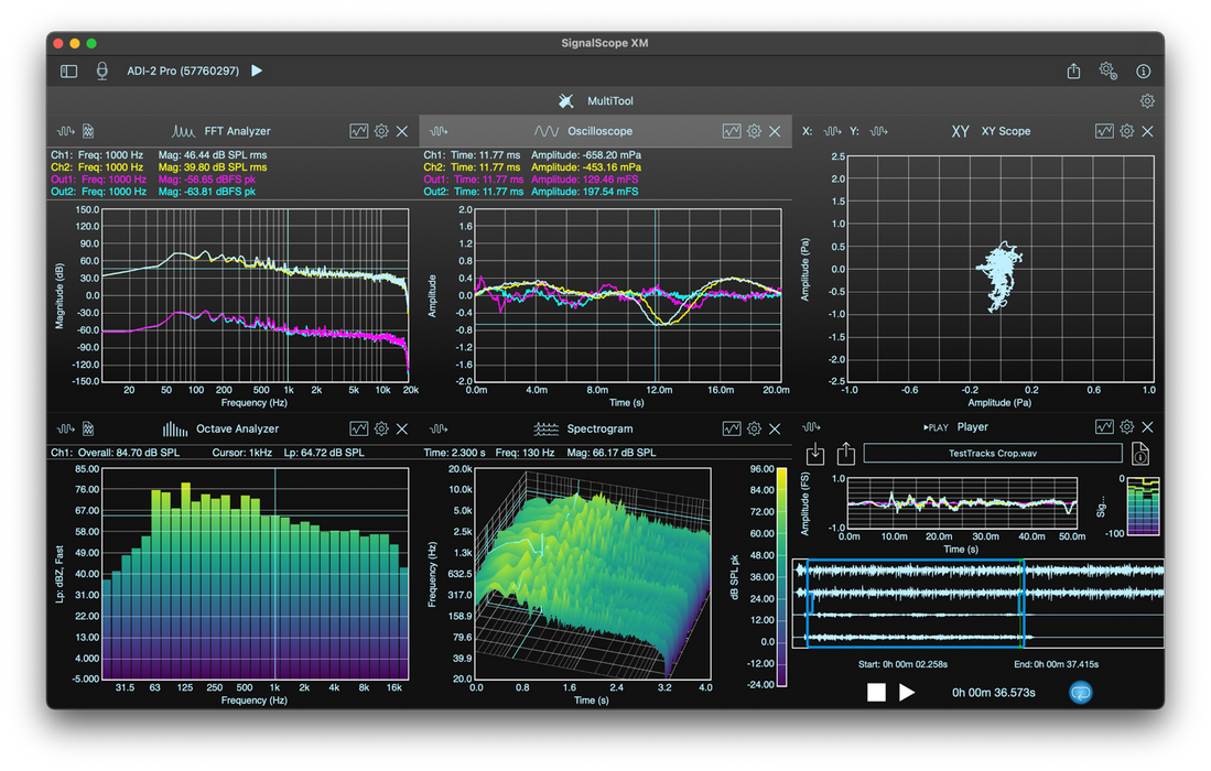 Faber Acoustical Pro Tool Set License for SignalScope XM v12