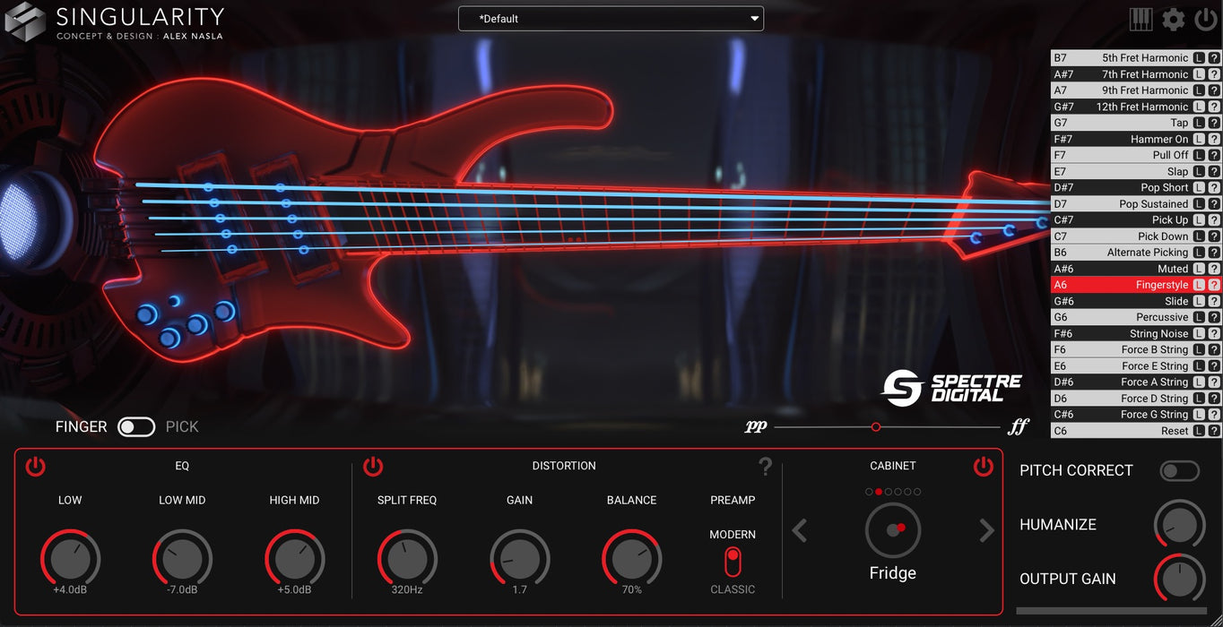 Spectre Digital Singularity Virtual Bass