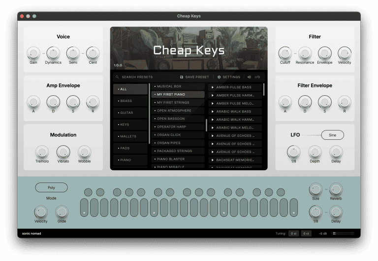 Sonicnomad Cheap Keys Virtual Instrument