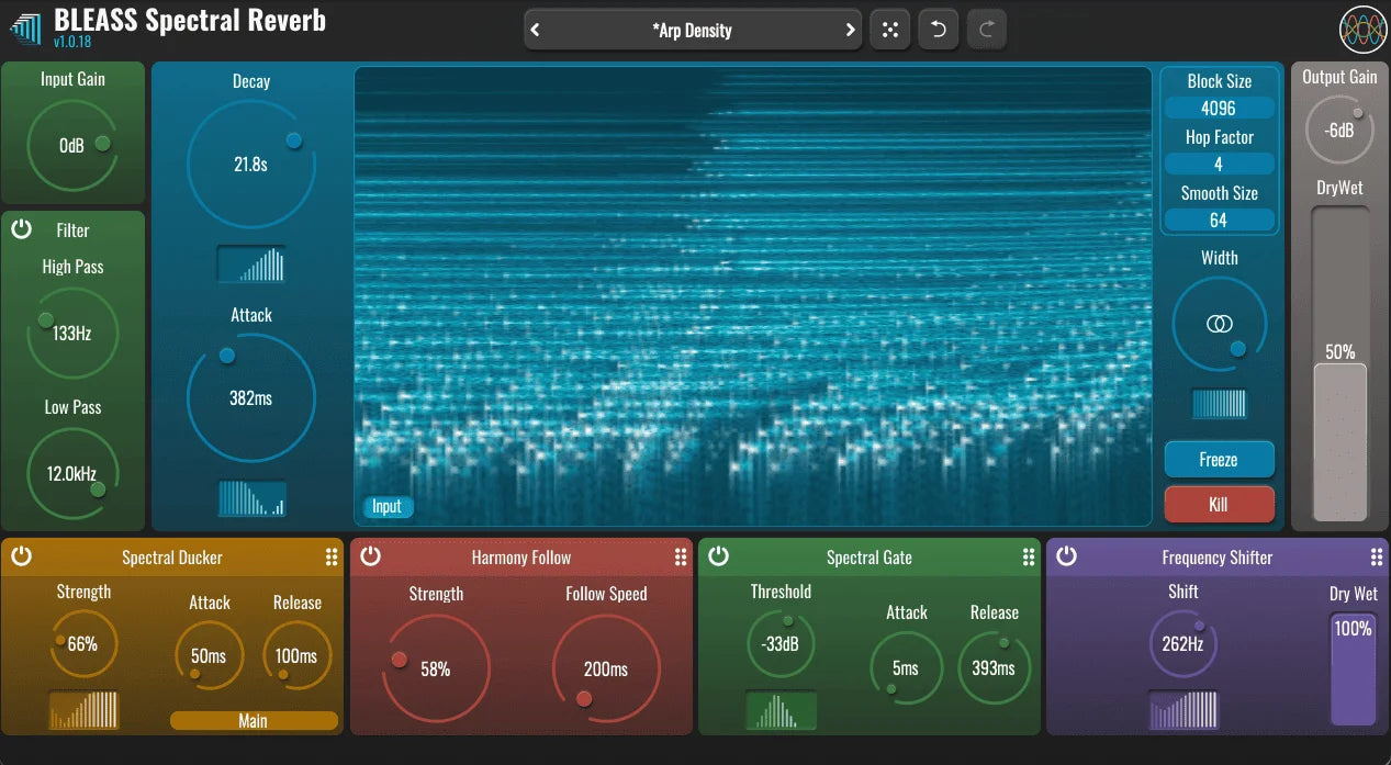 BLEASS Spectral Reverb