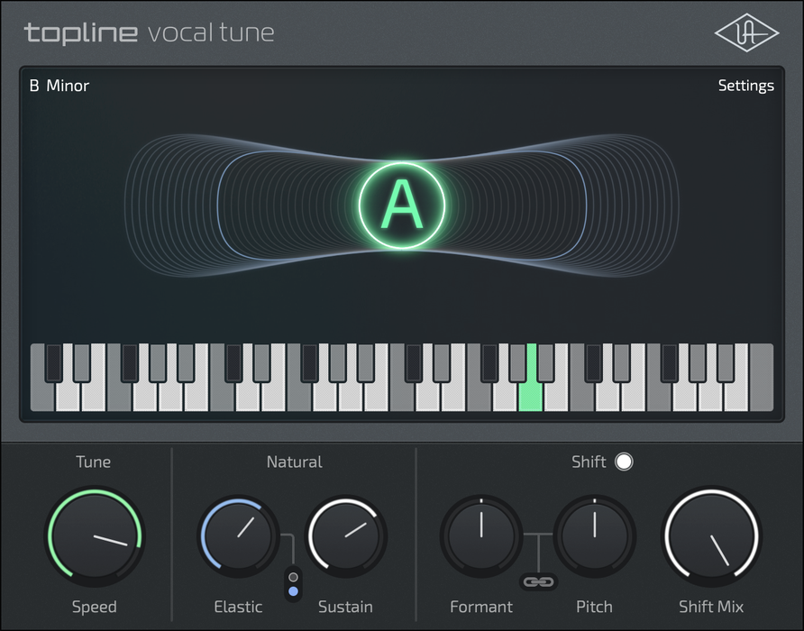Universal Audio UAD Topline Vocal Tune
