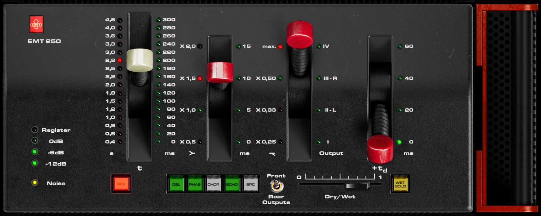 Universal Audio UAD EMT 250 Classic Electronic Reverb