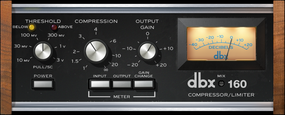 Universal Audio UAD dbx® 160 Compressor / Limiter