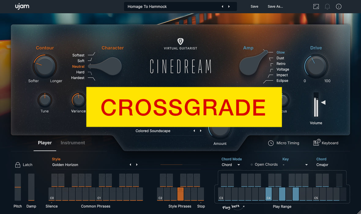 UJAM Crossgrade to CINEDREAM