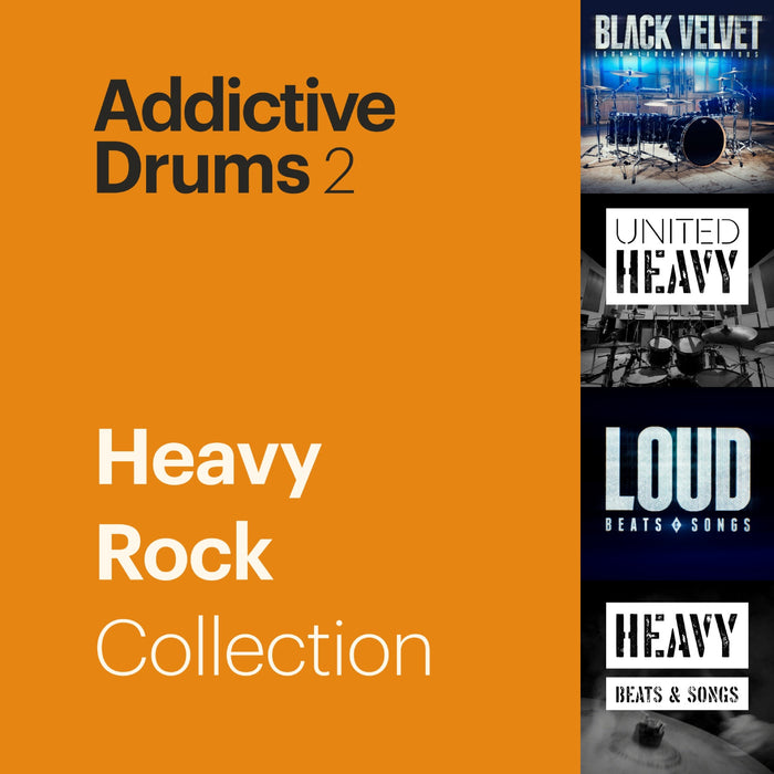 XLN Audio Addictive Drums 2: Heavy Rock Collection