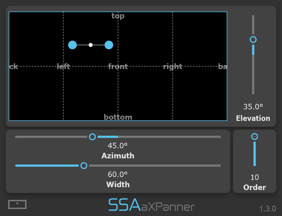 Causeway DSP SSA Plugins SSA Plugins aXPanner