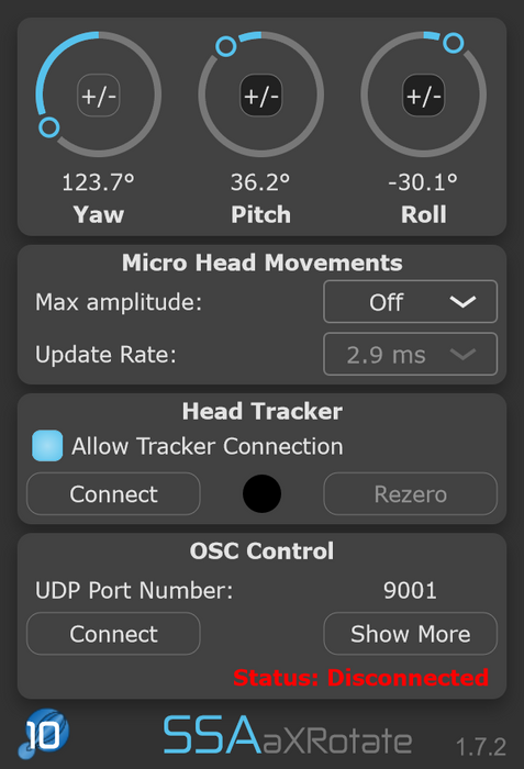 Causeway DSP SSA Plugins SSA Plugins aXRotate