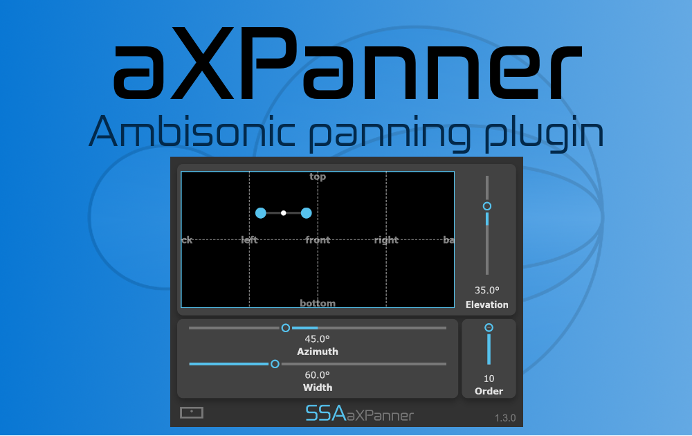 Causeway DSP SSA Plugins SSA Plugins aXPanner