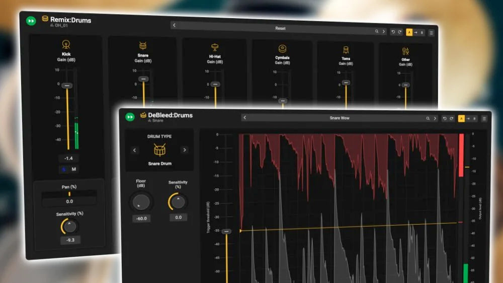 Acon Digital Drum Production Suite UPG from DeBleed:Snare