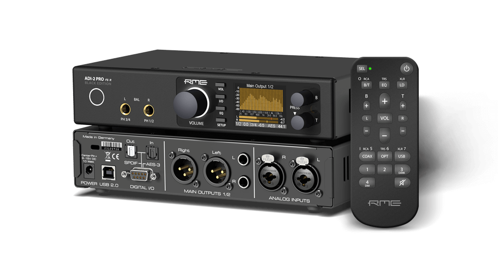 RME PRO LINE ADI-2 Pro FS R Black Edition