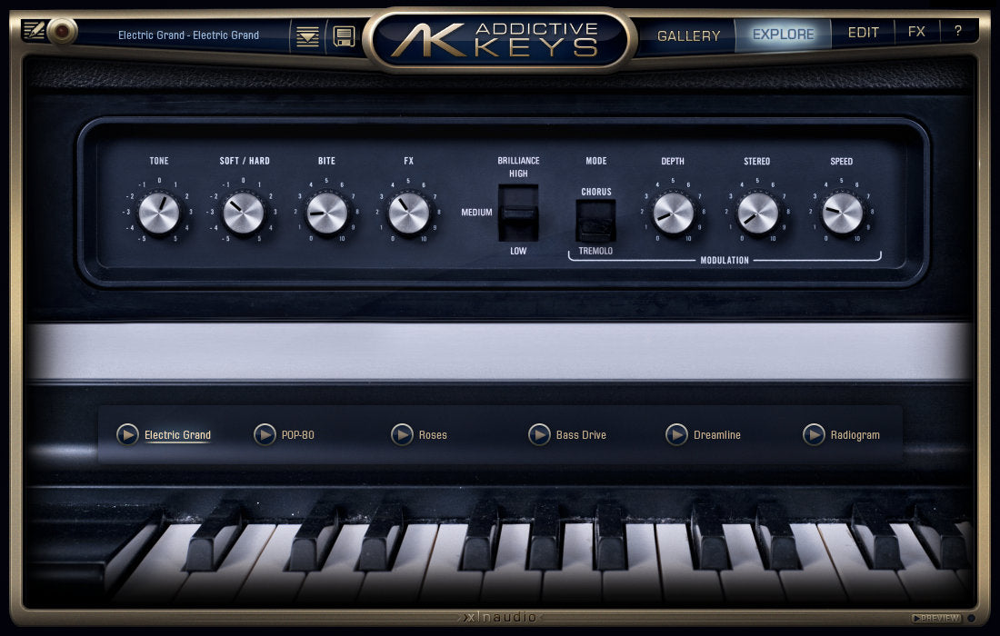 XLN Audio AK: Electric Grand