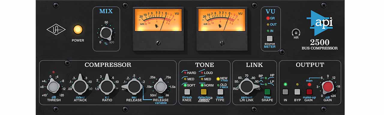 Universal Audio UAD API 2500 Bus Compressor