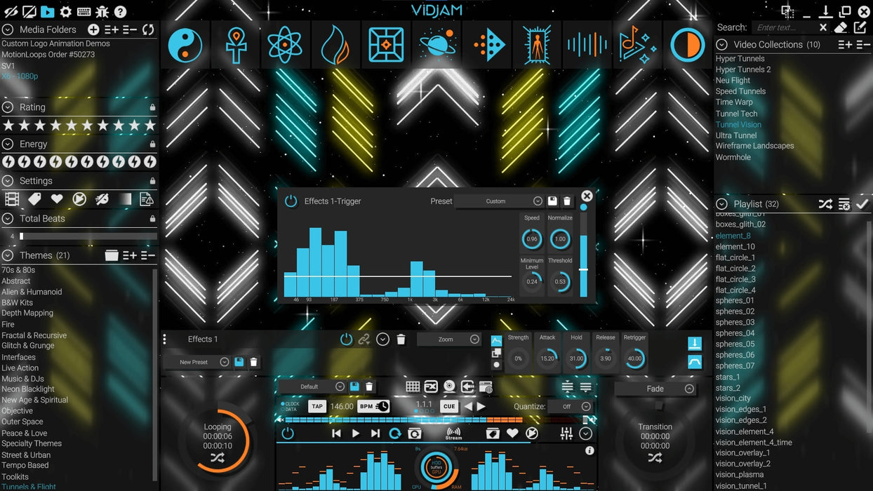 Beatflo NUCLYR + X8 Visuals Library