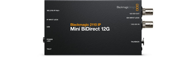 Blackmagic Design 2110 IP Mini BiDirect 12G