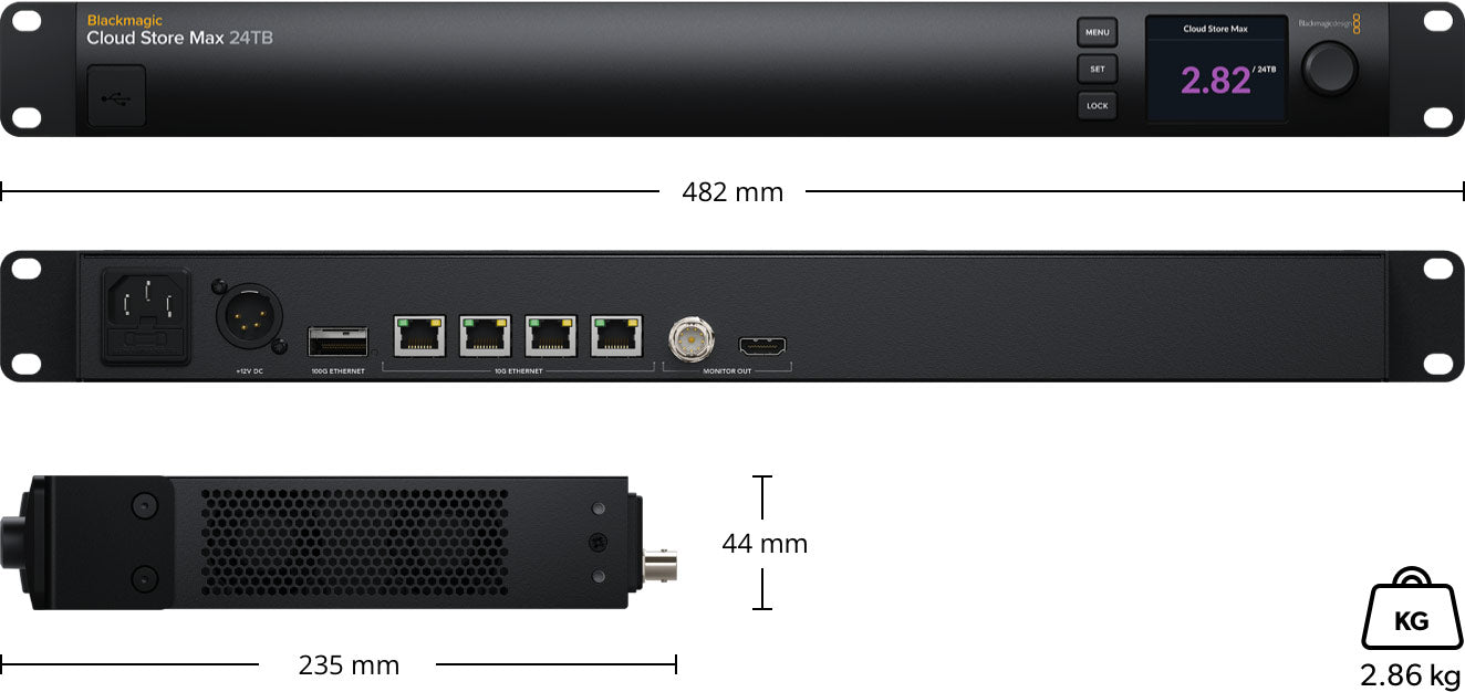 Blackmagic Cloud Store Max 24TB