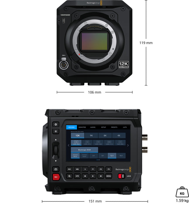 Blackmagic Design PYXIS 12K (PL-Mount)