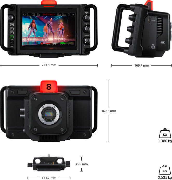 Blackmagic Design Studio Camera 4K Plus G2