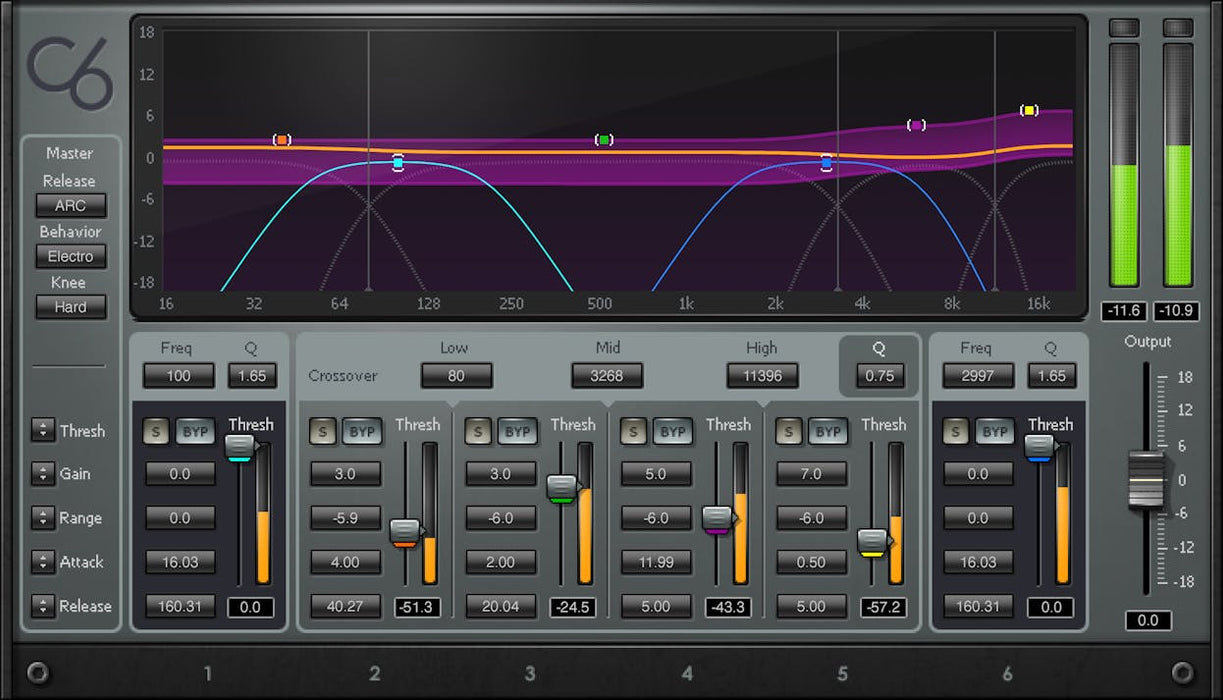 Waves C6 Multiband Compressor