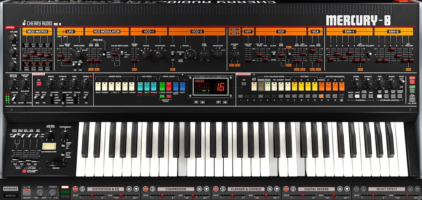 Cherry Audio CA Mercury-8