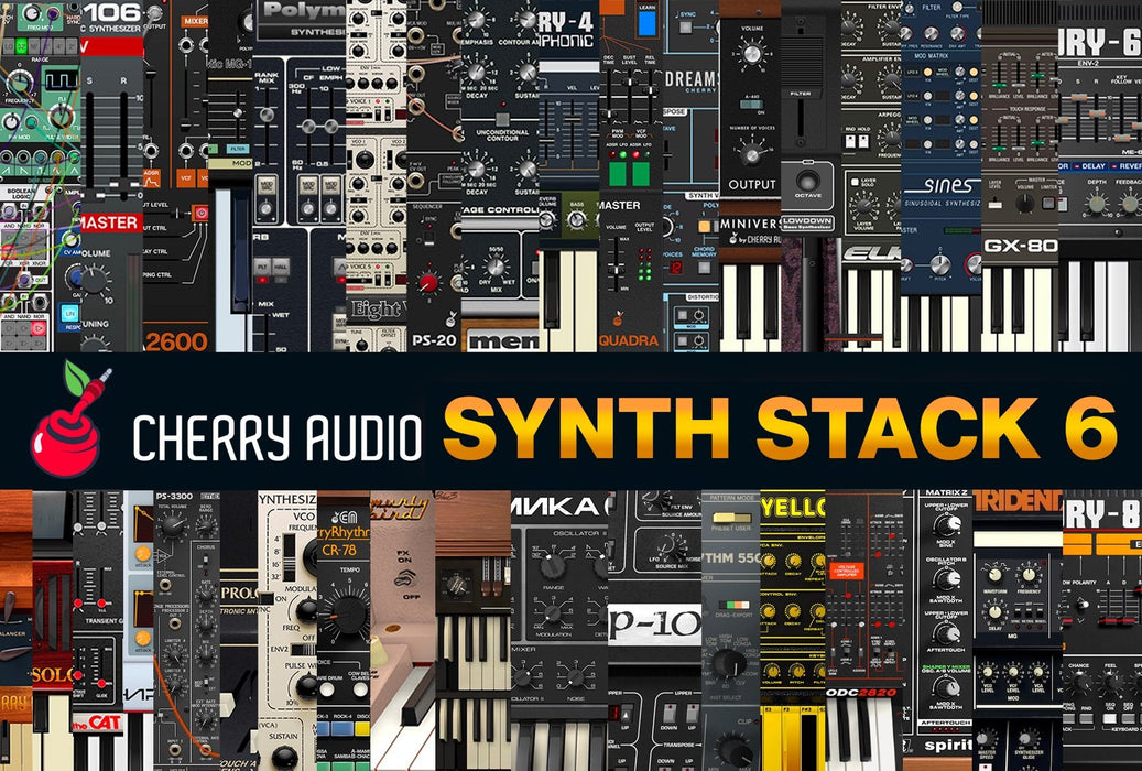 Cherry Audio CA Cherry Audio Synth Stack 6