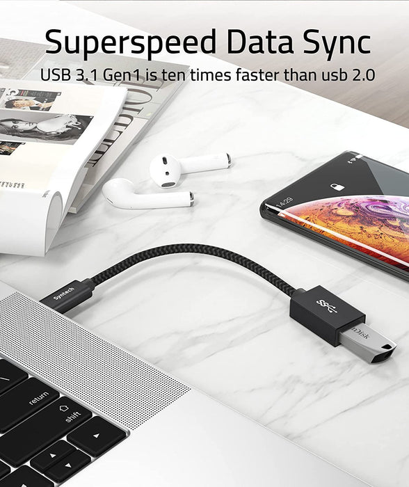 SYNTECH Cavo Adattatore USB C a USB (2 pz)