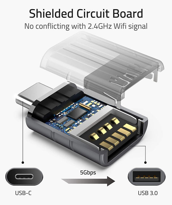 SYNTECH Adattatore USB C a USB (2 pz)