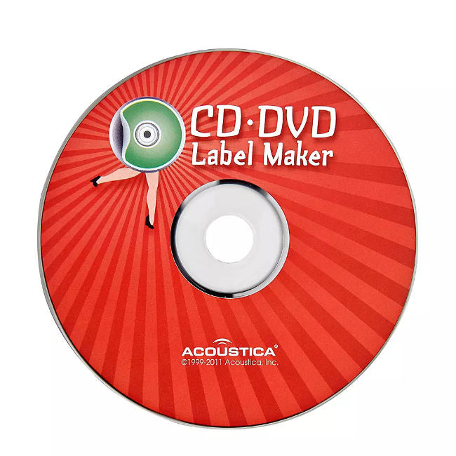 Acustica CD / DVD Label Maker