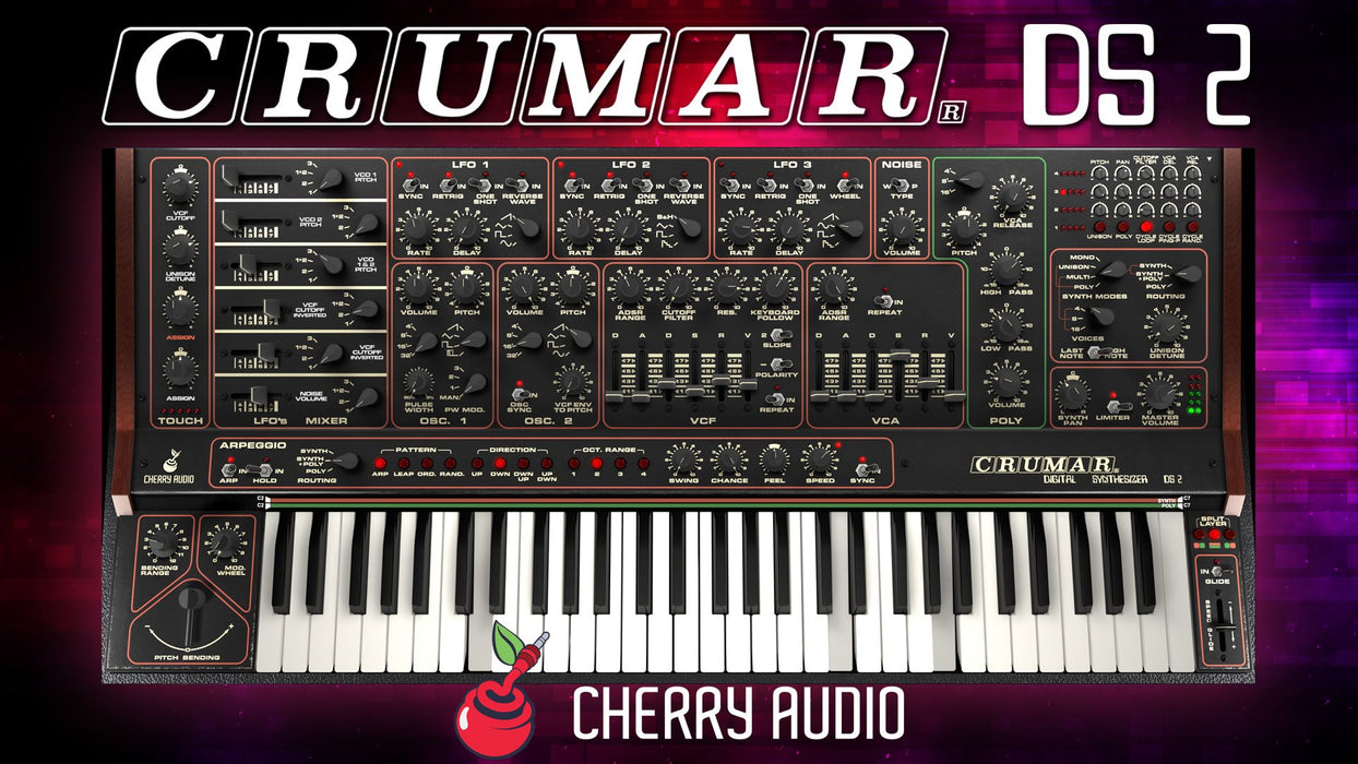 Cherry Audio CA Crumar DS-2 Synthesizer