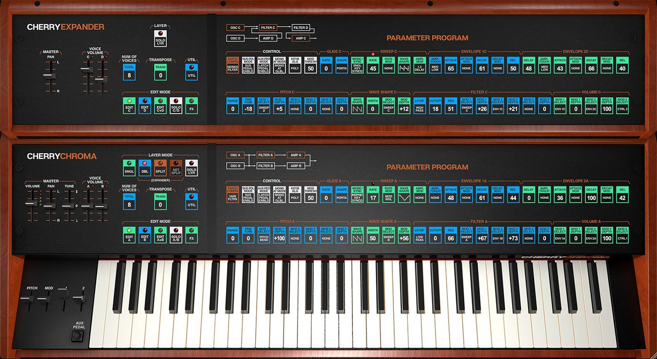 Cherry Audio CA Chroma Synthesizer