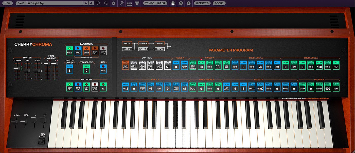 Cherry Audio CA Chroma Synthesizer