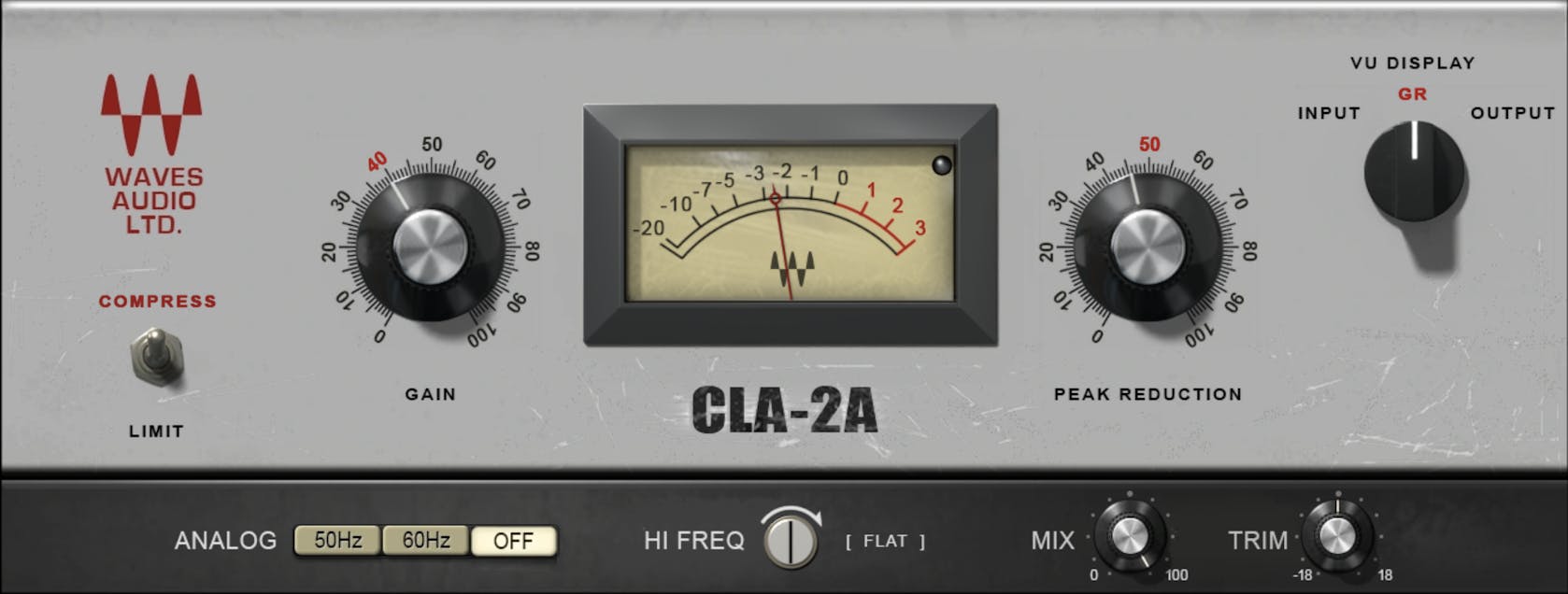 Waves CLA-2A Compressor / Limiter