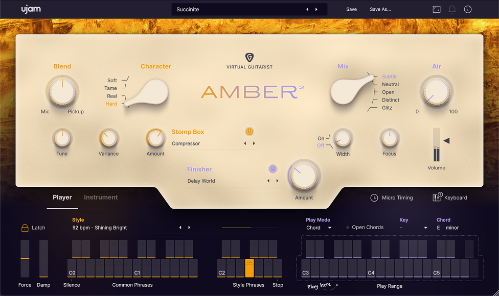 UJAM Crossgrade to AMBER 2