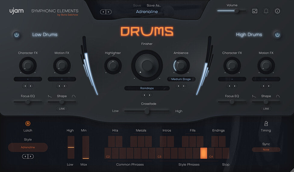 UJAM Crossgrade to DRUMS