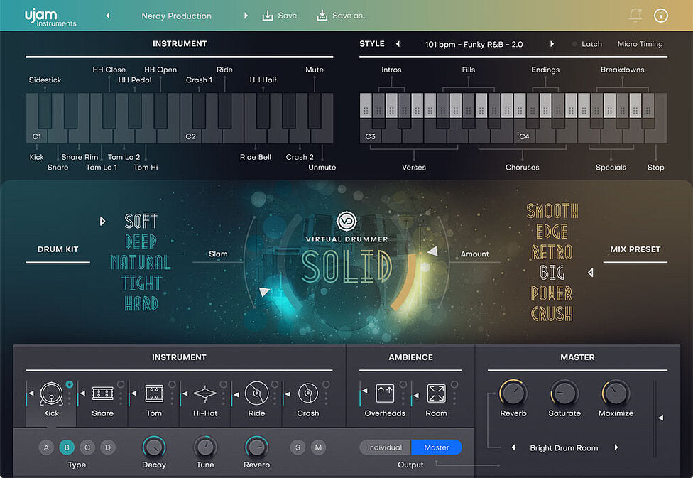 UJAM Virtual Drummer Bundle