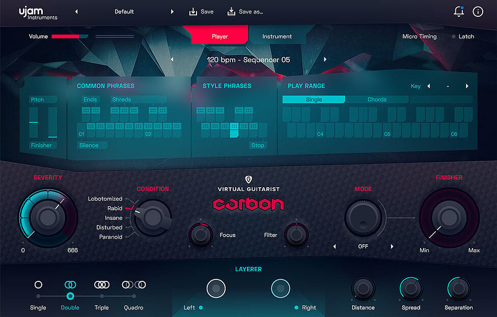 UJAM CARBON